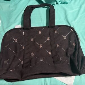 Victoria’s Secret Elegant Black Tote Bag NWT